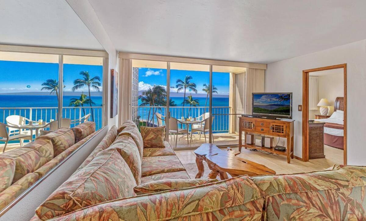 Stunning 1 Bedroom With Ocean And Island Views ~ Sleeps 4 ~ Royal Kahana 514 Exterior foto