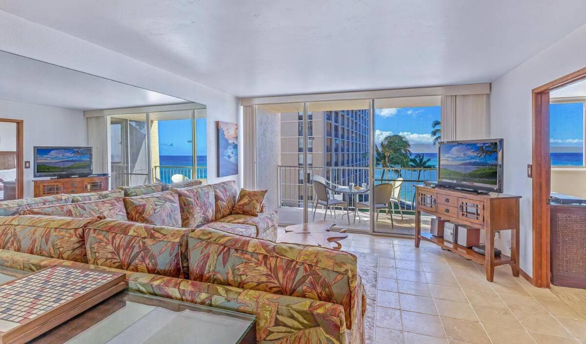 Stunning 1 Bedroom With Ocean And Island Views ~ Sleeps 4 ~ Royal Kahana 514 Exterior foto